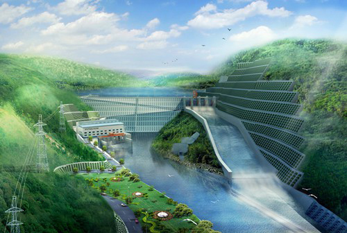 怀柔老挝南塔河1号水电站项目